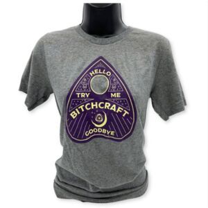 NWT Smart @ss & Sass Try Me Bitchcraft Ouija Planchette Snarky Graphic Tee XL
